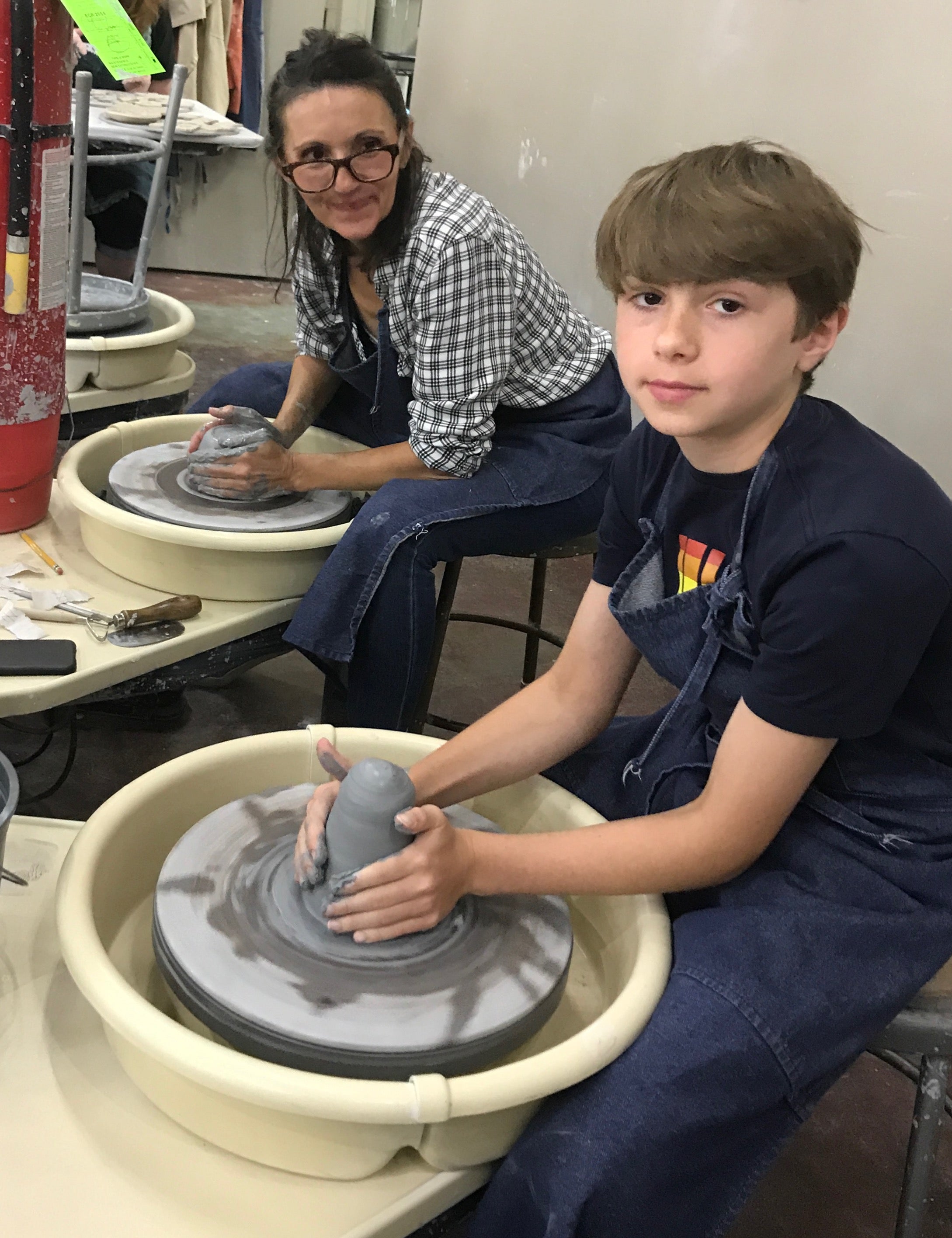 Pottery Classes Potter’s Wheel Gift Gallery