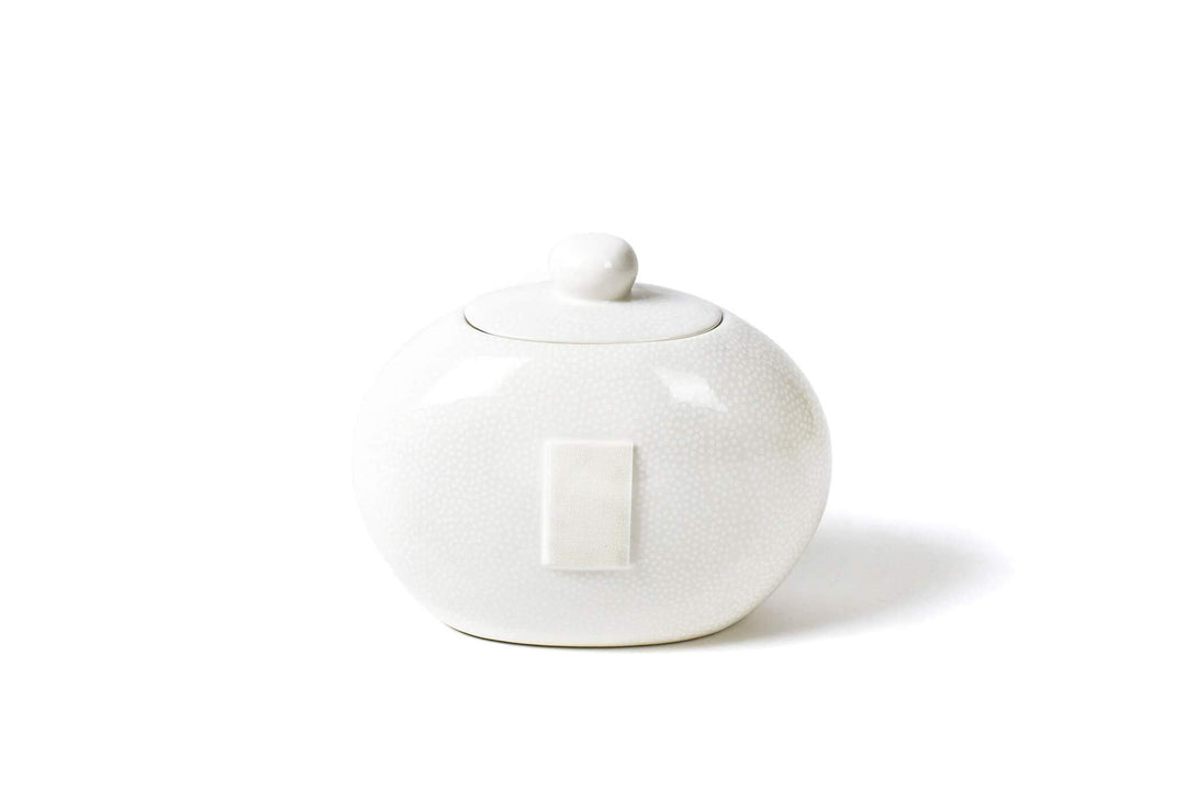 Cookie Jar White Sm Dot