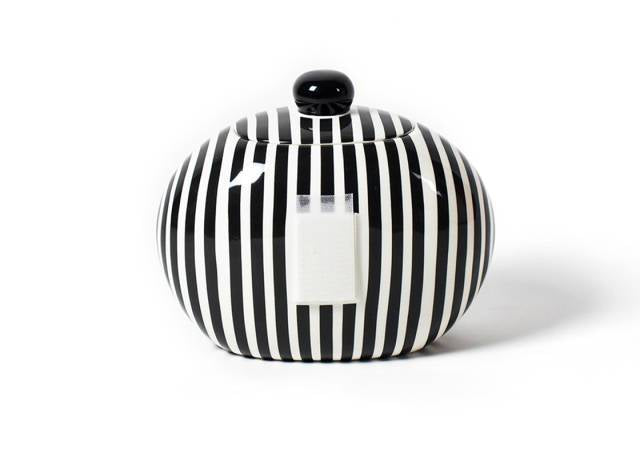 Cookie Jar BLK Stripe